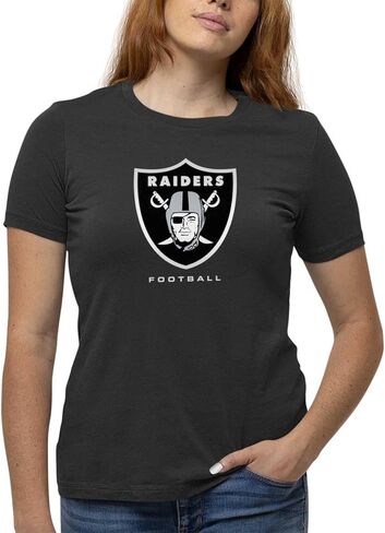تي شيرت نسائي قصير الأكمام بشعار NFL Ultimate Fan من Team Fan Apparel - 100% قطن - مرخص رسميًا - تي شيرت بدون علامة (Houston Texans - Navy، X-Large) in Kuwait