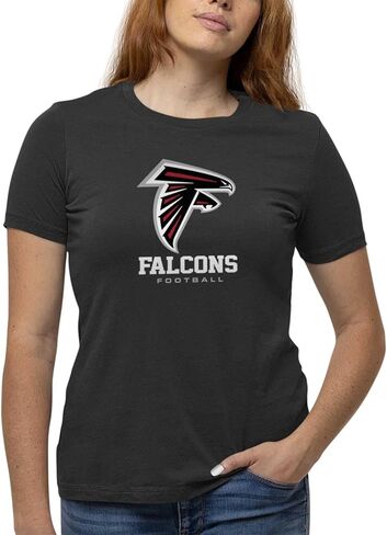 تي شيرت نسائي قصير الأكمام بشعار NFL Ultimate Fan من Team Fan Apparel - 100% قطن - مرخص رسميًا - تي شيرت بدون علامة (Houston Texans - Navy، X-Large) in Kuwait