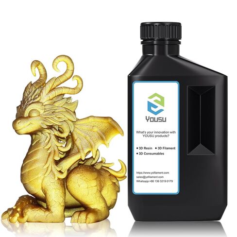 Yousu 3D Resin Cleaner 3kg,3D Printer Resin1 Detergent,Non-toxic and Low Odor,Reusable Resin1 Cleaner, Compatible with Most 3D Printing Resins,Hand-friendly 3D Photopolymer Resin Cleaner1 in Saudi Arabia