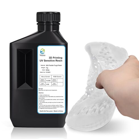 Yousu 3D Resin Cleaner 3kg,3D Printer Resin1 Detergent,Non-toxic and Low Odor,Reusable Resin1 Cleaner, Compatible with Most 3D Printing Resins,Hand-friendly 3D Photopolymer Resin Cleaner1 in Saudi Arabia
