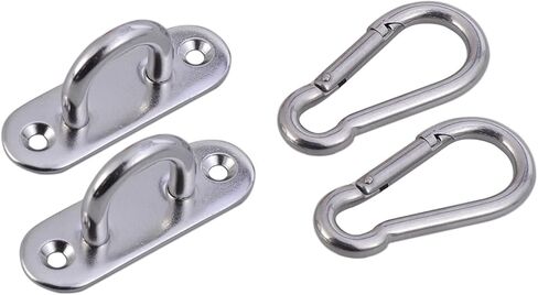 2 قطعة رف ملابس يثبت على الحائط، رف ملابس، خطافات أرجوحة داخلية، حامل حلقي خارجي، شماعات شديدة التحمل من الفولاذ المقاوم للصدأ 304، شماعات جدارية شديدة التحمل in Kuwait