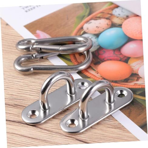 2 قطعة رف ملابس يثبت على الحائط، رف ملابس، خطافات أرجوحة داخلية، حامل حلقي خارجي، شماعات شديدة التحمل من الفولاذ المقاوم للصدأ 304، شماعات جدارية شديدة التحمل in Kuwait