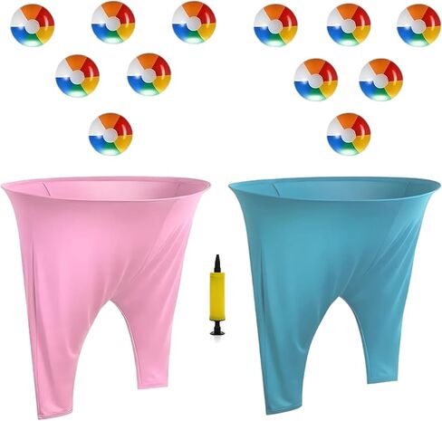4 عبوات من لعبة Granny Pants Yard، لعبة سراويل الجدة الخارجية للحفلات العائلية مع 20 قطعة من الكرات النطاطة للتجمع العائلي، ألعاب حفلات لم شمل العائلة في الفناء الخلفي in Kuwait