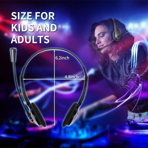 سماعة رأس مزيفة، ملحقات أزياء روك ستار التنكرية للأطفال والكبار، سماعة رأس ميكروفون مغني قابلة للتعديل تدعم لوازم حفلات عيد الهالوين in Kuwait