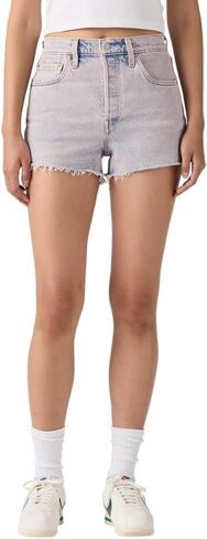 Levi's Women's 501 Original High-Rise Shorts (Also Available in Plus), (New) Hit Escape (Shrink-to-fit), 24, Standard in Saudi Arabia