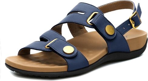 Littleplum Orthopedic Sandals for Women Arch Support Comfortable Flat Adjuatable Sandals for Walking Summer Beach in Saudi Arabia
