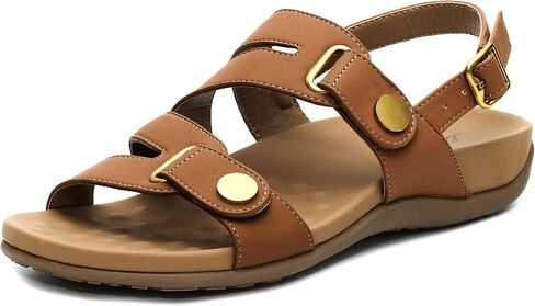 Littleplum Orthopedic Sandals for Women Arch Support Comfortable Flat Adjuatable Sandals for Walking Summer Beach in Saudi Arabia