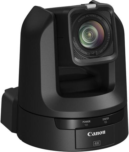 كاميرا Canon CR-N300 4K NDI PTZ مع حزمة تكبير بصري 20x (أسود ساتان) | فيديو UHD، تدفق NDI|HX وIP، تحكم سلس في الإمالة/التدوير | مثالية للكنيسة والبث المباشر (5157C001) + بطاقة سعة 32 جيجابايت in Kuwait