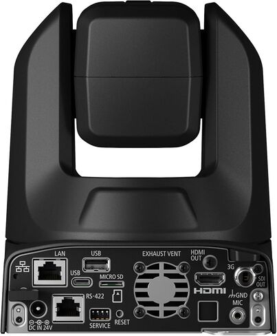 كاميرا Canon CR-N300 4K NDI PTZ مع حزمة تكبير بصري 20x (أسود ساتان) | فيديو UHD، تدفق NDI|HX وIP، تحكم سلس في الإمالة/التدوير | مثالية للكنيسة والبث المباشر (5157C001) + بطاقة سعة 32 جيجابايت in Kuwait