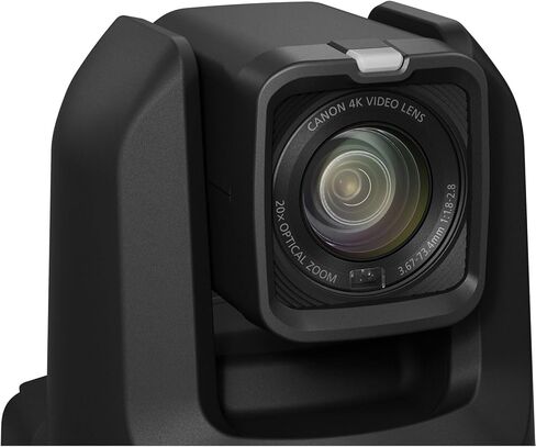 كاميرا Canon CR-N300 4K NDI PTZ مع حزمة تكبير بصري 20x (أسود ساتان) | فيديو UHD، تدفق NDI|HX وIP، تحكم سلس في الإمالة/التدوير | مثالية للكنيسة والبث المباشر (5157C001) + بطاقة سعة 32 جيجابايت in Kuwait