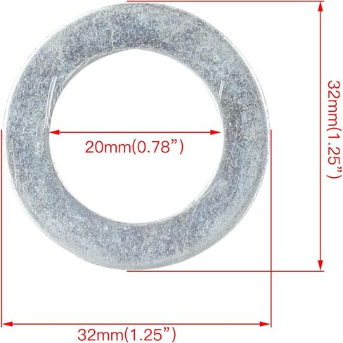 GREHUA Universal Clutch Spacer Shim 5/8" عمود متوافق مع Predator 212cc 79cc Coleman CT200U CT200U-EX BT200X Baja DB30 RT100 Monster Moto Mini Bike Go Kart GX160 GX200 Clone Engine Parts (15 قطعة) in Saudi Arabia