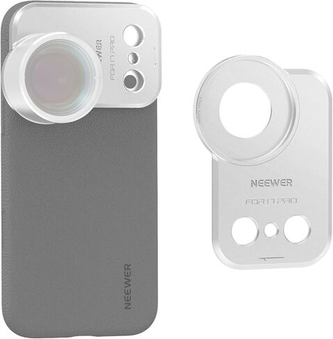 NEEWER 37mm Filter Lens Backplate for PA143/PA144 Phone Cage Only, Quick Release Video Rig Mobile Camera Photography Accessories Compatible with iPhone 17 Pro 17 Pro Max Beastgrip, PA152 in Saudi Arabia