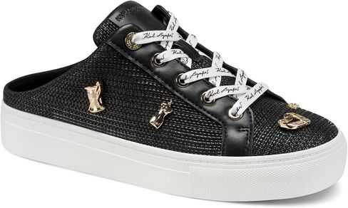 KARL LAGERFELD Women's Cambria Slip on Sneaker Mule with Pins in Saudi Arabia