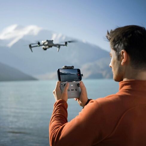 مجموعة DJI Air 3S Fly More Combo (RC-N3)، طائرة بدون طيار مزودة بكاميرا CMOS واسعة الزاوية ومتوسطة الحجم مقاس 1 بوصة، فيديو HDR بدقة 4K/60 إطارًا في الثانية، واستشعار العوائق الليلية متعدد الاتجاهات (متجدد) in Kuwait