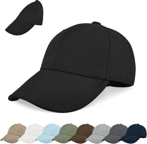 Baseball Cap Men Women Golf Dad Hat Plain Cap Adjustable Classic Low Profile Cotton Hat for Running Workouts in Saudi Arabia