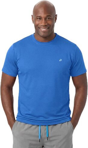Matchpoint Mens Active T-Shirts with Stripes for Racquet Sports, Athletic Performance Wear in Saudi Arabia