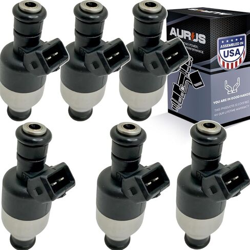 X1 OEM حاقن الوقود AURUS 17089569 متوافق مع 1989 1990 1991 1992 1993 Buick Century Skylark، Oldsmobile Cutlass Ciera Cruiser Calais، Oldsmobile Achieva، Pontiac Grand Am 3.3L V6 17109596 in Kuwait