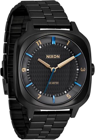NIXON Fremont 40 A1444-100m Water Resistant Men's Analog Field Watch (40mm Watch Face, 20-18mm Tapered 3-Link Stainless Steel Band) in Saudi Arabia