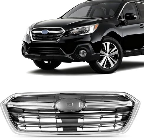 Front Grille Grill Silver & Chrome Fits 2018 Subaru Outback For 2019 Subaru Outback 91121AL17B in Saudi Arabia