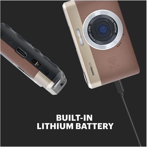 KODAK PIXPRO C1 13MP, 1080p Digital Camera (Black) Bundle with 32GB MicroSD Card and Card Reader (3-Items) in Saudi Arabia