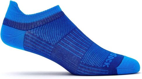جوارب الجري Wrightsock CoolMesh II Tab للرجال والنساء - جوارب مبطنة وصديقة للبيئة ومضادة للتقرحات مع تصميم مزدوج الطبقات حاصل على براءة اختراع - صناعة أمريكية، ضمان عدم وجود بثور in Kuwait