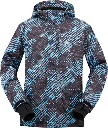 ANDORRA Men's Performance Insulated Ski Jacket with Zip-Off Hood in Saudi Arabia