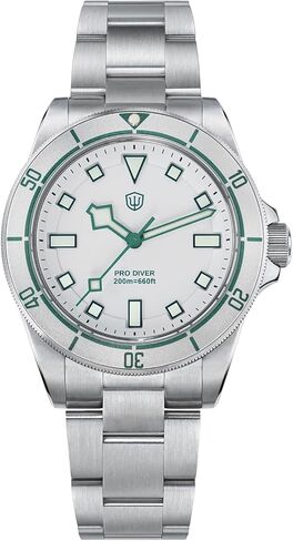 watchdives WD1969/ WD1969B Pro Dive Watches VH31 Sweep Second Quartz Watch 38mm Sapphire Crystal Luxury Wristwatch 200m Diving Watch for Men in Saudi Arabia
