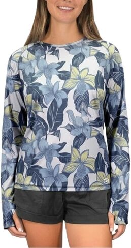Reel Life UV Long Sleeve – Jax Beach Womens UV Shirts Long Sleeve Lightweight Quick-Dry UPF 50+ Sun Shirts For Women with 4-Way Stretch, Sun Protection Sleeves Raglan Shoulders & Thumbholes (XX-Large) in Saudi Arabia