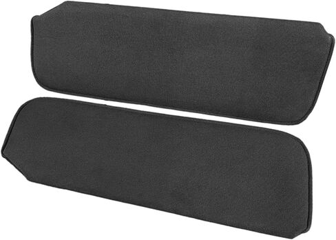 1 Pair SV-150 Car Sun Visors Replacement Fit for 1993-2002 Chevy Camaro for Pontiac Firebird, 2Pcs Left/Right Sun Visor Without Mirror Set Black in Saudi Arabia