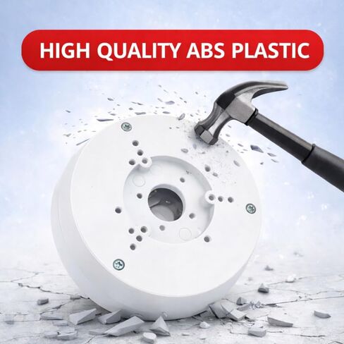 6 عبوات PFA130-E صندوق توصيل كاميرا الأمان - دعامة تثبيت كاميرا أمان ABS ممتازة - صندوق توصيل كاميرا عالمي مقاوم للماء لتركيب كاميرات المراقبة - صندوق كاميرا أمان خارجي in Kuwait