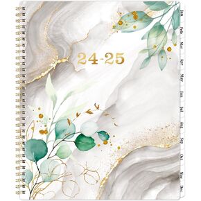 2024-2025 Planner - Aug.2024 - Dec.2025, Planner 2024-2025 Daily Weekly and Monthly, 17 Months Planner, 9" x 11", Academic Planner 2024-2025 with Tabs, Large Blocks, Inner Pocket