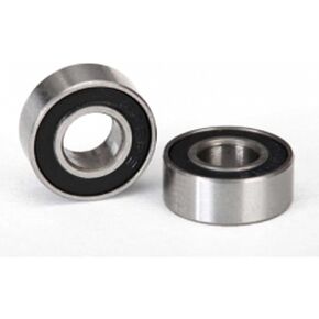 Traxxas 5180A Black Rubber Sealed Ball Bearings, 6x13x5mm (Pair) Vehicle