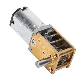 Mini Reducer Motor, Mini Gear Motor Micro Worm Gear Reducer Brush DC Motors Electronic Devices 1218GE‑N20(DC3V 16RPM)