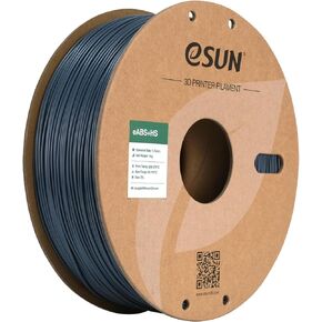 eSUN High Speed ABS+ Filament 1.75mm, Excellent Layer Adhesion 3D Printer Filament Speedy ABS Plus for Fast Printing, 1KG Spool (2.2 LBS) 3D Printing Filament for 3D Printers, Black