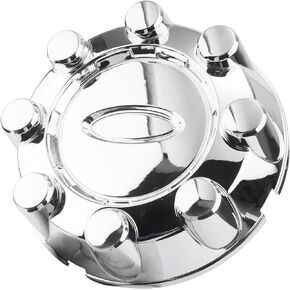 1Pc 220mm(8.66inch) Wheel Center Cap for Ford F250 F350 Wheel Rim Replacement 7C3Z-1130-AA Hub Cap, Chrome 8 Lug Wheel Cover.