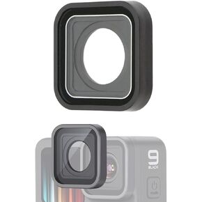 Replacement Lens for Gopro Hero 9/10/11/12, Camera Anti-Scratch UV Glass Lens Protective Cover Repair Parts Accessories Compatible for Gopro Hero 9 Hero 10 Hero 11 Hero 12 Black