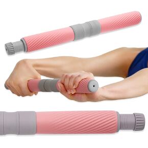 GD Twist Grip Adjustable Resistance Bar for Physical Therapy, Relieves Tendonitis Pain & Improve Grip Strength, Grip Strength Trainer, Hand Exerciser Bars, Wrist and Elbow Strengthener, Multi-Flex Bars