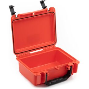 Seahorse SOLAS Orange High Visibility Hard Protective Case IP67 Waterproof/Impact Resistant/for Marine, Photography, Boating, First Aid Box, Tech Box, Emergency (SOLAS ORANGE - 300)