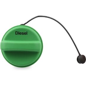 Green Fuel Gas Cap Replace GT366 Compatible with Chevy GMC Duramax Diesel - 2012-2021 Silverado Sierra 2500 HD 3500 HD, 2016-2019 Suburban 3500 HD, 2018-2020 Equinox Terrain, 2017-2019 Cruze, More