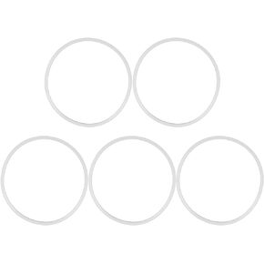 Rings for Pressure Cooker, 5PCS Silicone Gasket Sealing Ring Replacement Sealing ORing for Home Pressure Cooker Kitchen Pressure Cooker Accessories(20cm)