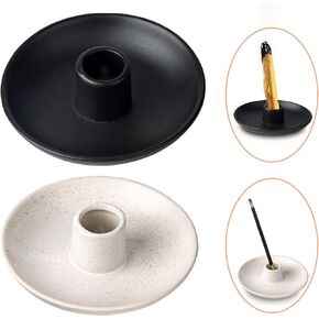 2 Ceramic Palo Santo Holder Incense Burner for Palo Santo Wood Palo Santo Sticks Holder Ceramic Holder for Palo Santo Sticks