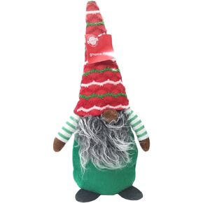 Christmas House Holiday Themed Gnomes, 13.75 in. (Gray)