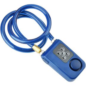 قفل دراجة مضاد للسرقة، قفل منبه ذكي Y787 قفل سلسلة مضاد للسرقة للدراجة، التحكم في تطبيق بوابة الدراجة النارية باللون الأزرق in Kuwait