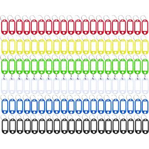 Wrist Keychain Key Tags- Spring Spiral Stretch Coil Wristband Key Ring Key Chain, for Gym, Pool, ID Badge,Keys(10 Set)