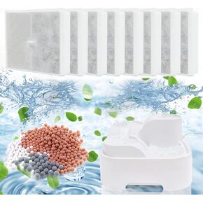 GJEASE Cat Water Fountain Filters Replacement, Cat Fountain Filters