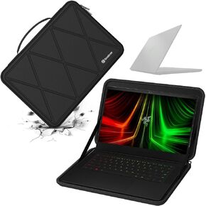 حافظة حماية Smatree صلبة من مادة EVA متوافقة مع أجهزة الكمبيوتر المحمول Razer Blade 18 2023/2024 مقاس 18 بوصة، وحقيبة كمبيوتر محمول نحيفة ومضادة للصدمات (X8322)