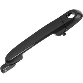 NPAUTO Exterior Door Handle Front Right Passenger Side Replacement for Hyundai Accent 2006 2007 2008 2009 2010 2011, Black, 80699 826601E050