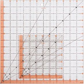 Fiskars Square Acrylic Ruler Set (187210-1001)