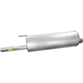 Walker Quiet-Flow SS 54856 Direct Fit Exhaust Muffler Assembly 2.5" Inlet (OD) 2.75" Outlet (ID) for Ford F-150