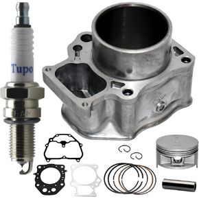 طقم إعادة بناء حشية حلقة مكبس الأسطوانة متوافق مع Honda Rancher 420 TRX 420 TRX420 2007-2018 12100-HP7-A00 12191-HP5-601 12251-HP7-A01 in Kuwait